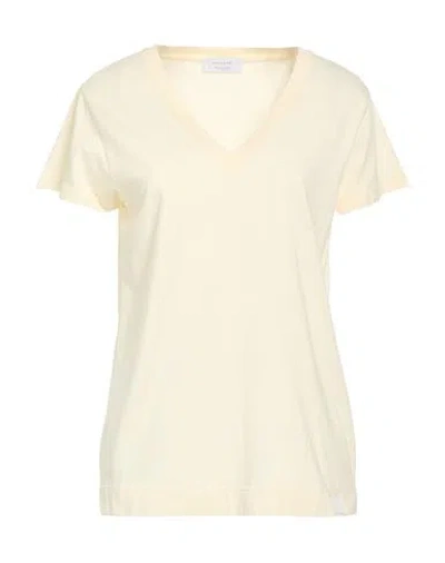 Daniele Fiesoli Collezione N_01 Woman T-shirt Pastel Yellow Size M Cotton