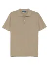 Daniele Fiesoli Beige Cotton Polo In Grey