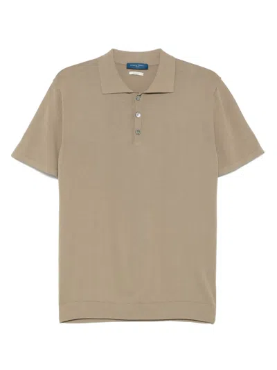 Daniele Fiesoli Nickel Grey Short Sleeves Polo