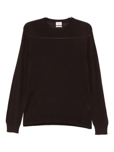 Daniele Fiesoli Crew-neck Sweater In Black