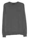 Daniele Fiesoli Crew-neck Wool Sweater In Gray