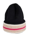 Daniele Fiesoli Dettagli Man Hat Midnight Blue Size Onesize Wool, Cashmere