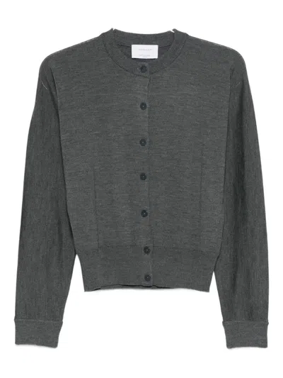 Daniele Fiesoli Fine-knit Cardigan In Black