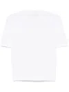 Daniele Fiesoli Fine-knit T-shirt In White