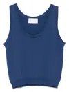Daniele Fiesoli Fine-knit Top In Blue