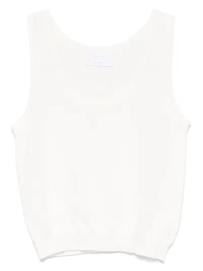 Daniele Fiesoli Fine-knit Top In White