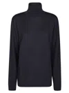 Daniele Fiesoli Man Turtleneck Midnight Blue Size Xxl Merino Wool In Yellow