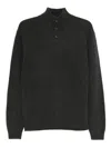 Daniele Fiesoli High-neck Sweater In Gray