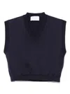 Daniele Fiesoli Knitted Vest In Blue