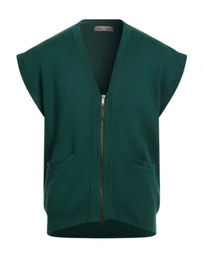 Daniele Fiesoli Lab Man Cardigan Dark Green Size L Cotton