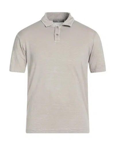 Daniele Fiesoli Lab Man Polo Shirt Beige Size S Linen, Elastane In Neutral