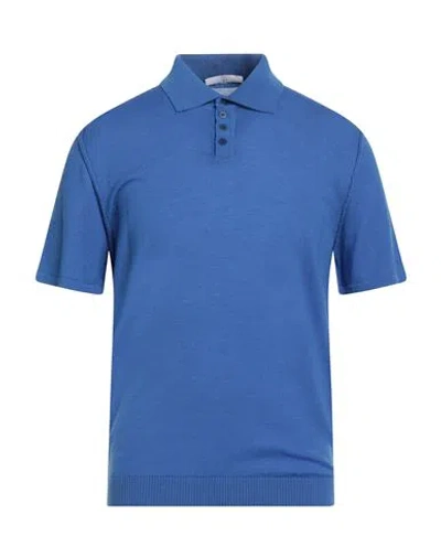 Daniele Fiesoli Lab Man Sweater Azure Size L Merino Wool