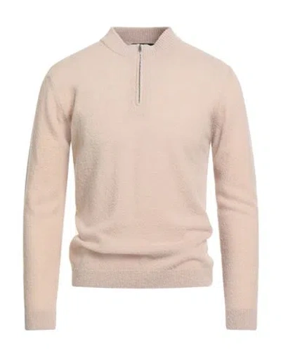 Daniele Fiesoli Lab Man Sweater Beige Size M Merino Wool, Polyester, Cashmere