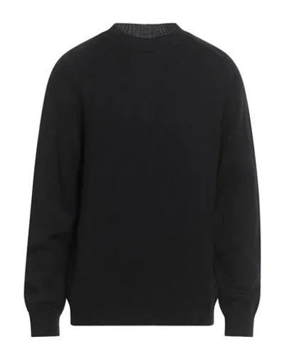 Daniele Fiesoli Lab Man Sweater Black Size Xl Merino Wool
