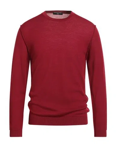 Daniele Fiesoli Lab Man Sweater Brick Size L Merino Wool