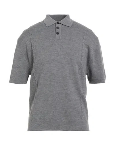 Daniele Fiesoli Lab Man Sweater Charcoal Size L Merino Wool