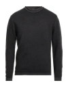 Daniele Fiesoli Lab Man Sweater Charcoal Size L Merino Wool, Cashmere