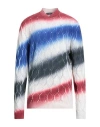 Daniele Fiesoli Lab Man Sweater Cream Size Xl Merino Wool, Cashmere In Multi