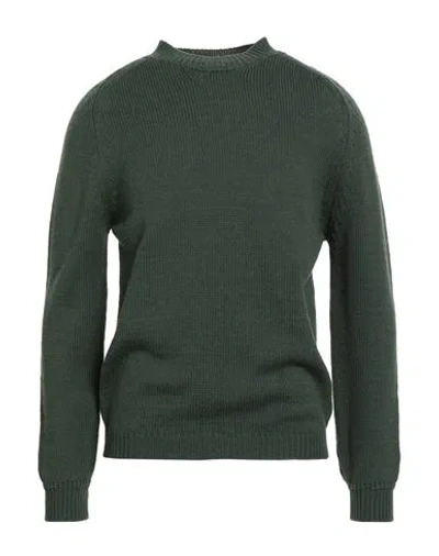 Daniele Fiesoli Lab Man Sweater Green Size L Merino Wool