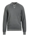 Daniele Fiesoli Lab Man Sweater Grey Size L Merino Wool, Cashmere