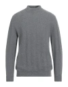 Daniele Fiesoli Lab Man Sweater Grey Size L Merino Wool, Cashmere