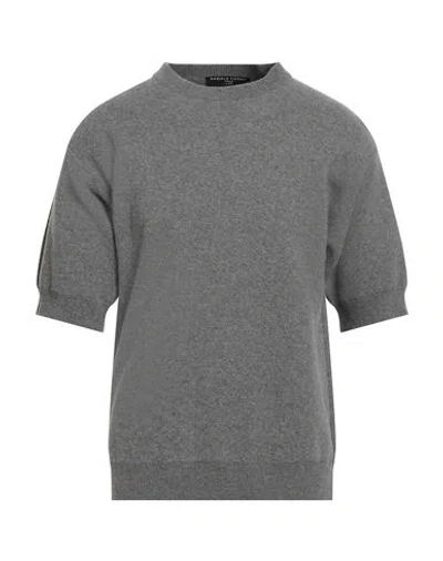 Daniele Fiesoli Lab Man Sweater Grey Size L Virgin Wool