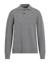 Daniele Fiesoli Lab Man Sweater Grey Size Xl Merino Wool