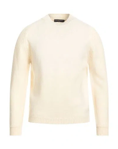 Daniele Fiesoli Lab Man Sweater Ivory Size M Merino Wool