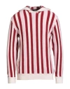 Daniele Fiesoli Lab Man Sweater Red Size L Merino Wool, Cashmere