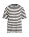 Daniele Fiesoli Lab Man T-shirt Grey Size L Cotton In Gray