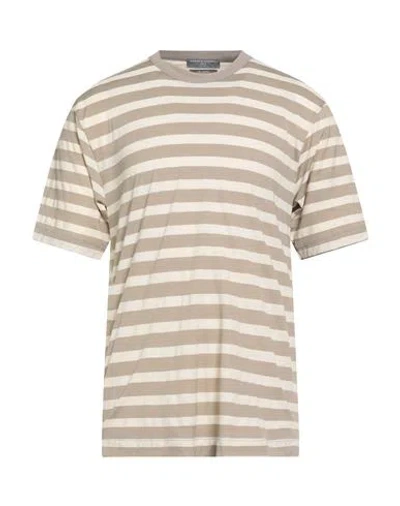 Daniele Fiesoli Lab Man T-shirt Khaki Size L Cotton In Brown
