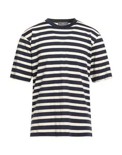 Daniele Fiesoli Lab Man T-shirt Midnight Blue Size M Cotton In Black
