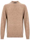 Daniele Fiesoli Sweaters Camel In Light Brown