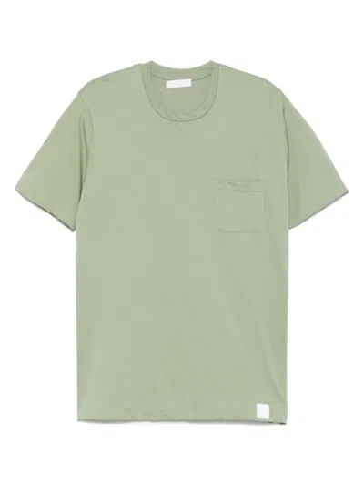 Daniele Fiesoli Light Green Crew Neck T-shirt