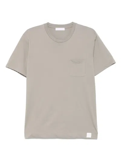 Daniele Fiesoli Logo-patch T-shirt In Grey