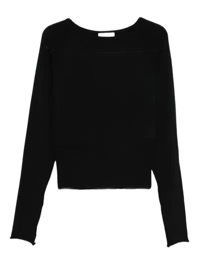Daniele Fiesoli Long-sleeve Sweater In Black