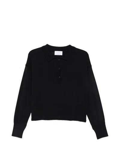 Daniele Fiesoli Langärmeliges Poloshirt In Black