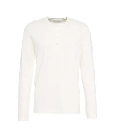 Daniele Fiesoli Longsleeve Linen Blend Shirt In White