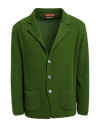 Daniele Fiesoli Man Blazer Green Size L Cotton
