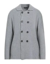 Daniele Fiesoli Man Cardigan Grey Size Xxl Merino Wool
