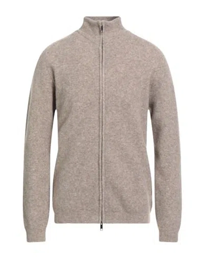 Daniele Fiesoli Man Cardigan Light Grey Size Xl Wool, Cashmere