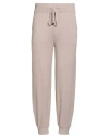 Daniele Fiesoli Man Pants Light Grey Size L Organic Cotton, Polyamide In Gray