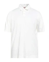 Daniele Fiesoli Man Polo Shirt White Size L Cotton In White