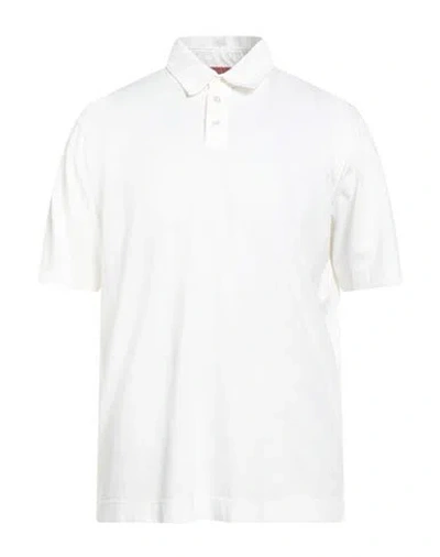 DANIELE FIESOLI DANIELE FIESOLI MAN POLO SHIRT WHITE SIZE L COTTON