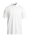 Daniele Fiesoli Man Polo Shirt White Size L Cotton