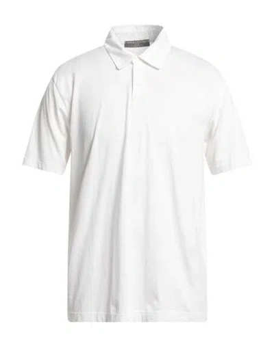 Daniele Fiesoli Man Polo Shirt White Size L Cotton In White