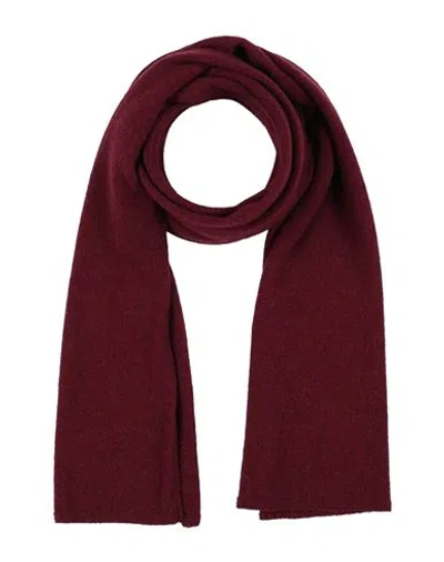 Daniele Fiesoli Man Scarf Burgundy Size - Cashmere In Red