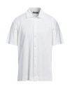 Daniele Fiesoli Man Polo Shirt White Size L Cotton