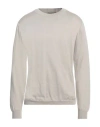 Daniele Fiesoli Man Sweater Beige Size L Cotton In Beige