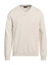Daniele Fiesoli Man Sweater Beige Size L Wool, Cashmere